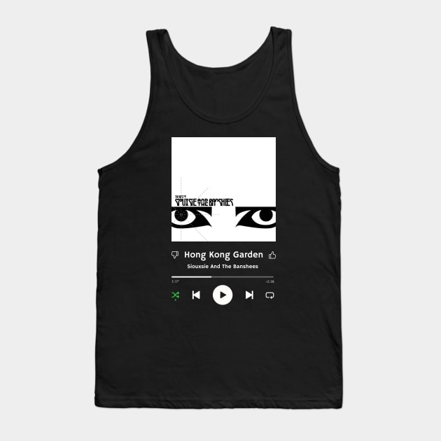 Stereo Music Player - Hong Kong Garden Tank Top by Stereo Music